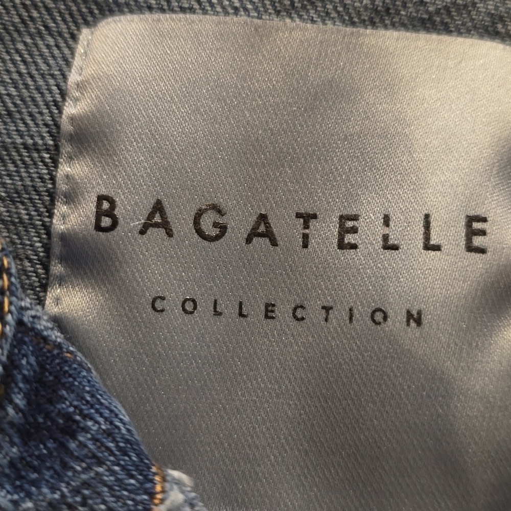 Blue Gradient Denim Jacket - Picture 7 of 8